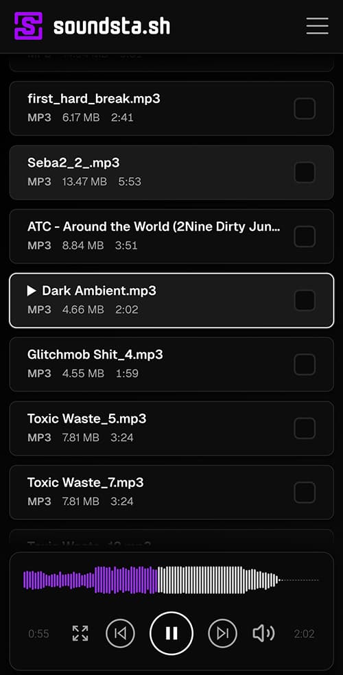 Personal Music Stash